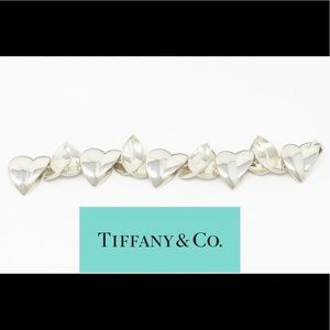 TIFFANY & CO. FRANK GEHRY SILVER HEART BRACELET